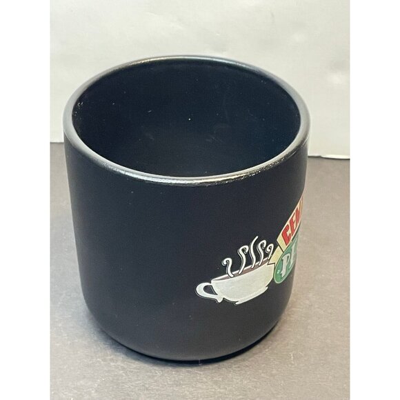 Central Perk Friends stoneware coffee mug Modern Gourmet Foods 3 1/2" TV black - Picture 4 of 9